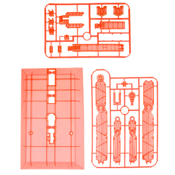 Action Base Lämpligt displayställ för 1/60 1/100 PG Figur Red