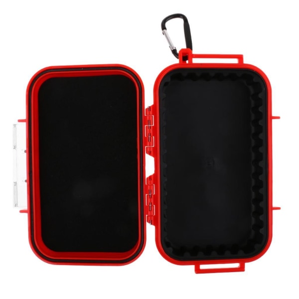 1/2/3 utomhus stötsäker överlevnad vattentät case Box Red 1Set