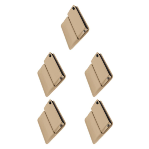 1/2/3/5 Gap Filler PU Läder Passar för nycklar Plånbok för småsaker Beige 5PCS