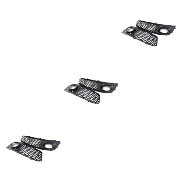 1/3 Bumper Dimljus Galler Cover för För Audi A4 B8 RS4 Type B 3PCS