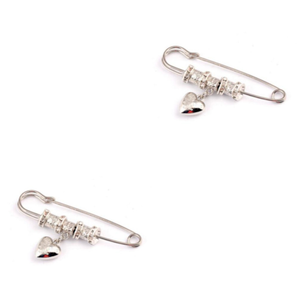 1/2/5 Chic Elegant Broscher Lägg till en touch av elegans till kläder 2Set