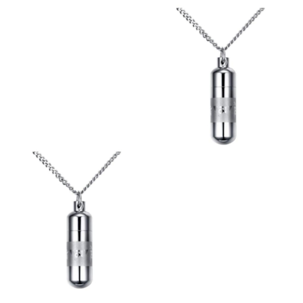 1/2/3/5 rostfritt stål buddhistiskt mantra minnessak hänge 13mm 2Set