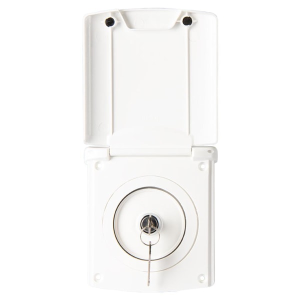 1/2 Gravity Fresh Water Fyll lucka Inloppsfilterhus för båt White 14.5x13x8.5cm 1Set
