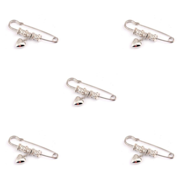 1/2/5 Chic Elegant Broscher Lägg till en touch av elegans till kläder 5Set