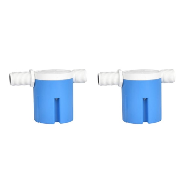 1/2/3 1/2 tum sidoinloppsvatten flytventil Automatisk vatten 2PCS