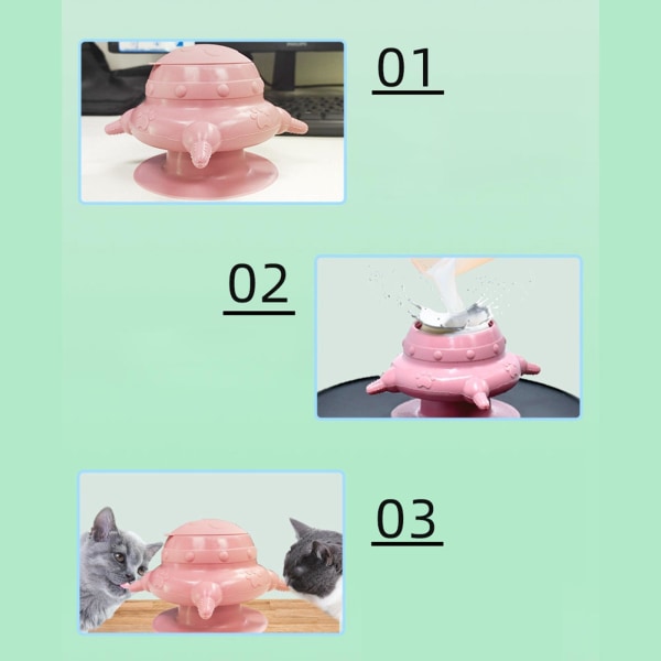 1/2/3 valpmatare med 4 munstycken Smådjur Mjölkskål för 1Set