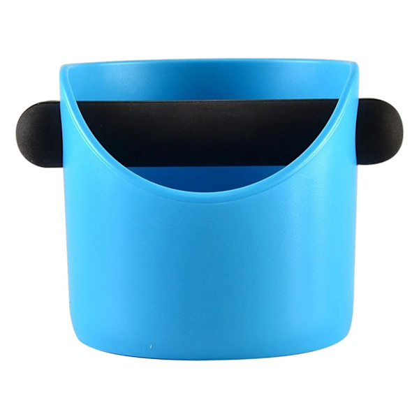 1/2 Coffee Knock Box Bin För Espresso Grinds Tamper Waste Tamp Blue straight mouth 2Set
