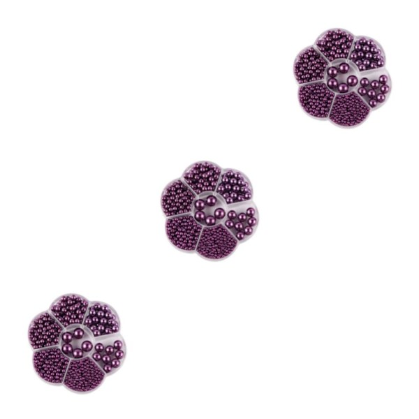 1/2/3/5 1150 stycken DIY-pärlpärlor för att göra vackra smycken Deep purple 3PCS
