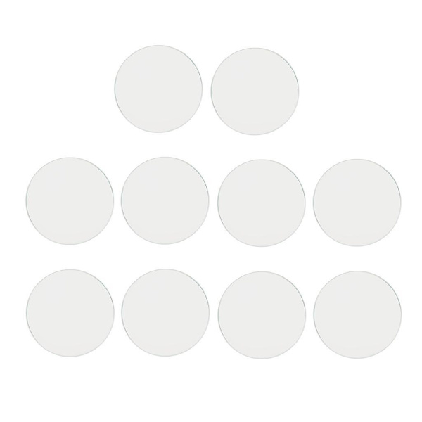 1/2/3/5 10 st 1 mm tjock platt watch Byt ut del Clear 18 5Set