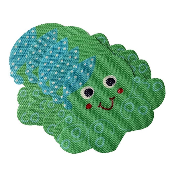 1/2/3/5 5st Badkar Non För Slip Safety Treads Sticker Octopus 140X140mm 1Set