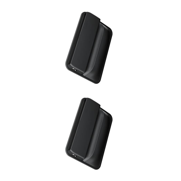 1/2/3/5 Gap Filler PU Läder Passar för nycklar Plånbok för småsaker Black car bag 2PCS