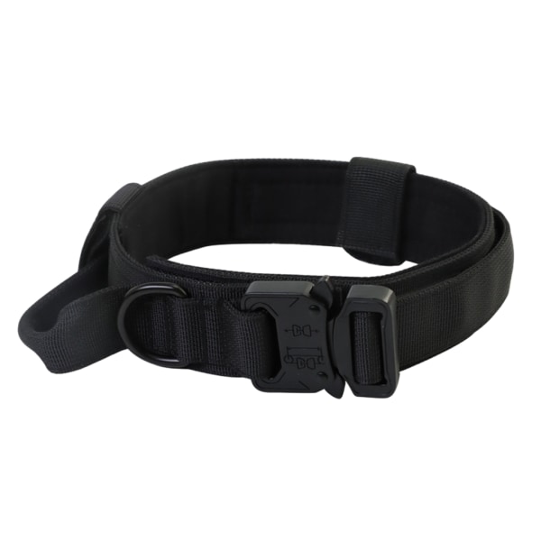 1/2/3/5 Justerbar Hållbar och säker för alla hundar Halsbandskoppel black L 1Set