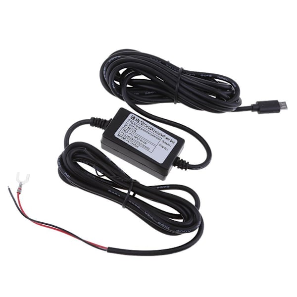 1/3/5 hård tråd automatisk för laddare Micro USB 3,5m DC 12V till 5V 1Set