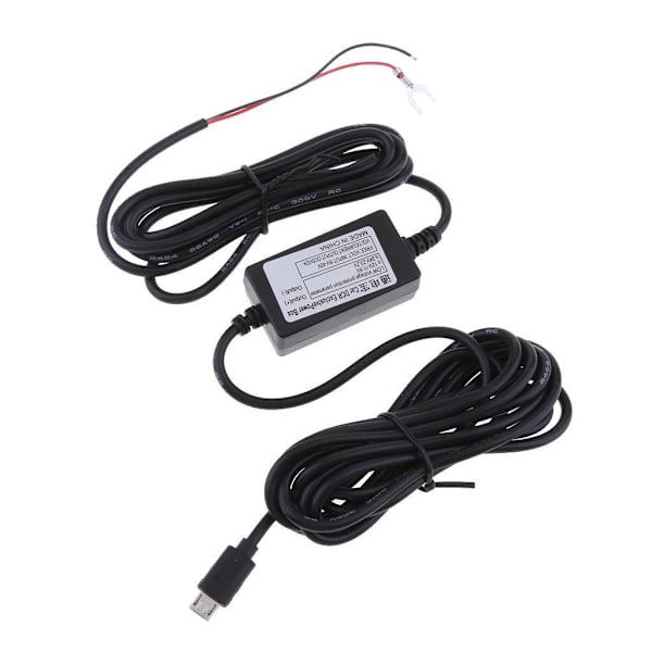 1/3/5 hård tråd automatisk för laddare Micro USB 3,5m DC 12V till 5V 1Set