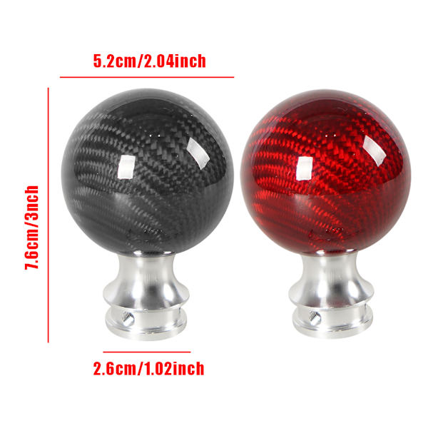 1/2/5 bekväm manuell växelknopp för enkel installation red 7.6*5.2*2.6cm 1 Pc
