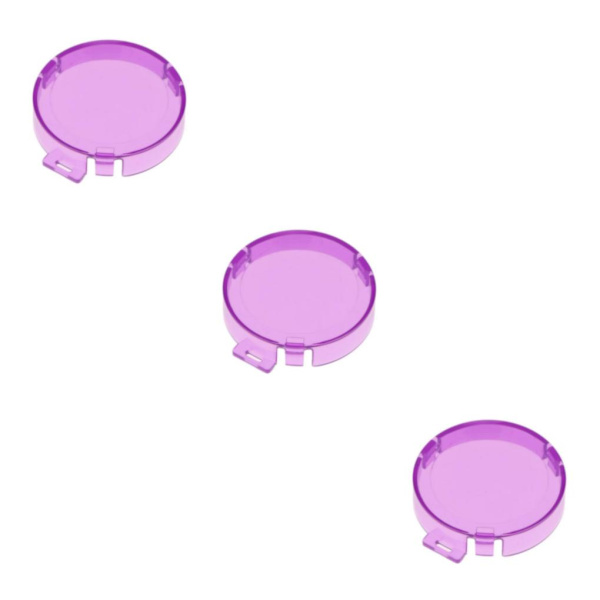 1/2/3/5 vattentätt dyklinsfilter case Purple 43mm 3Set