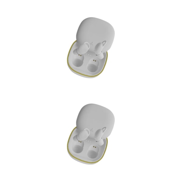 1/2/3/5 Bluetooth Headset True Wireless Invisible Noise White 2PCS