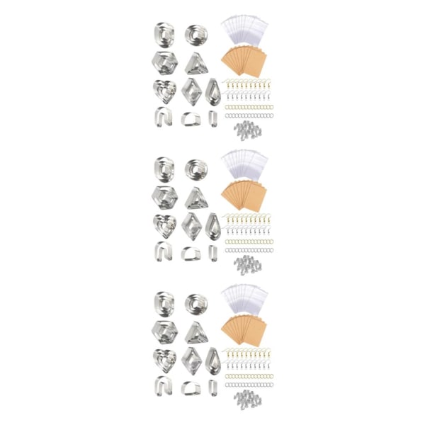1/2/3/5 24x Polymer Clay Rostfritt stål DIY Form 3Set