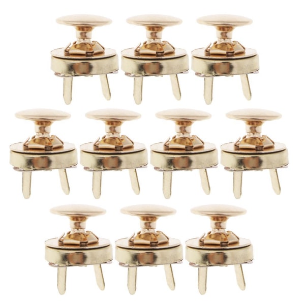 1/2 10 set metall magnetiska fästen knapp för handväska 1Set