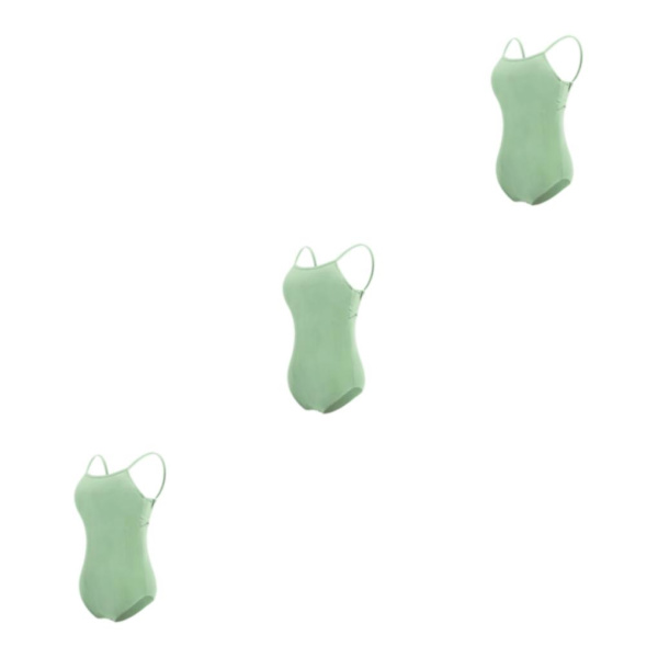 1/2/3 Dance Body Balett Leotard Dansoutfit Andas Green XXL 3PCS