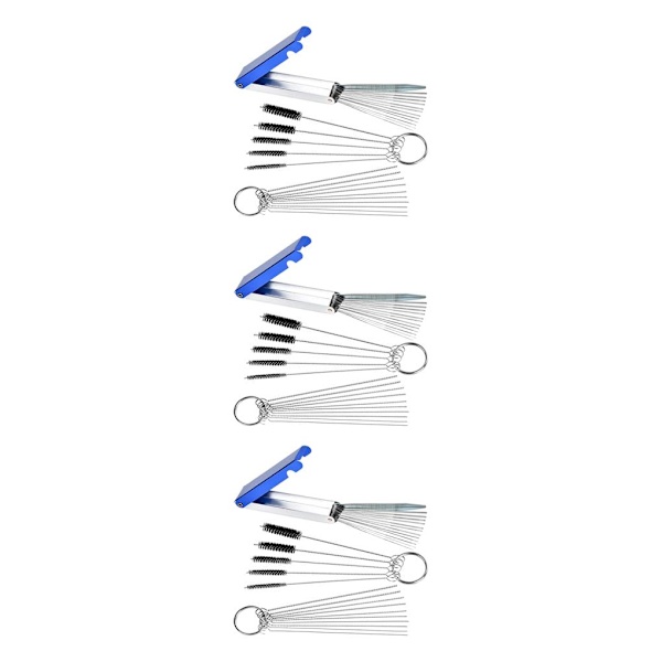 1/2/3/5 Kompatibilitet möter hållbarhet för effektiv ficklampa brush+needle+box 15.5*10*1.5 cm 3PCS