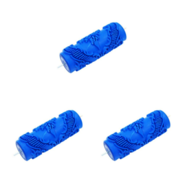 1/2/3 5' präglat mönster färgrulle DIY väggmålningskantskärare Blue Type 071 3Set