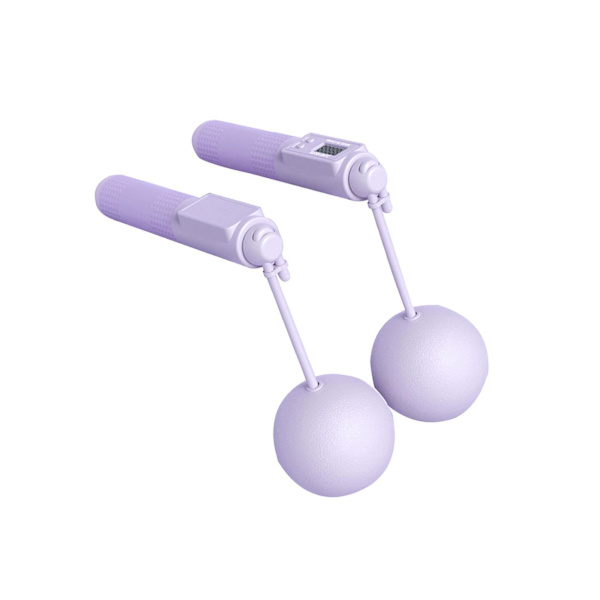 Sladdlös justerbar viktad med disk för träningsvuxna purple 280CM
