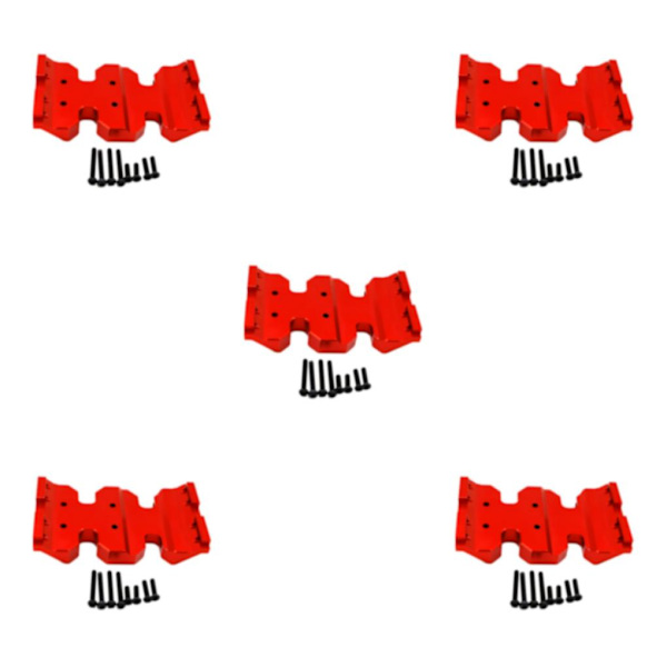 1/2/5 aluminiumlegeringshållare för ECX 1/12 Rc RGT 136100 red 5Set