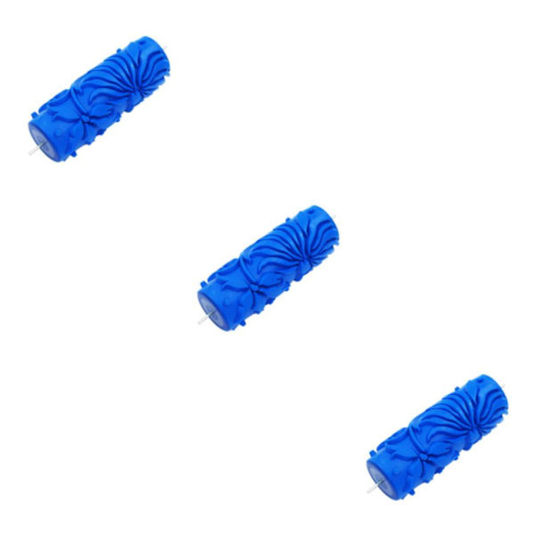 1/2/3 5' präglat mönster färgrulle DIY väggmålningskantskärare Blue Type 083 3Set
