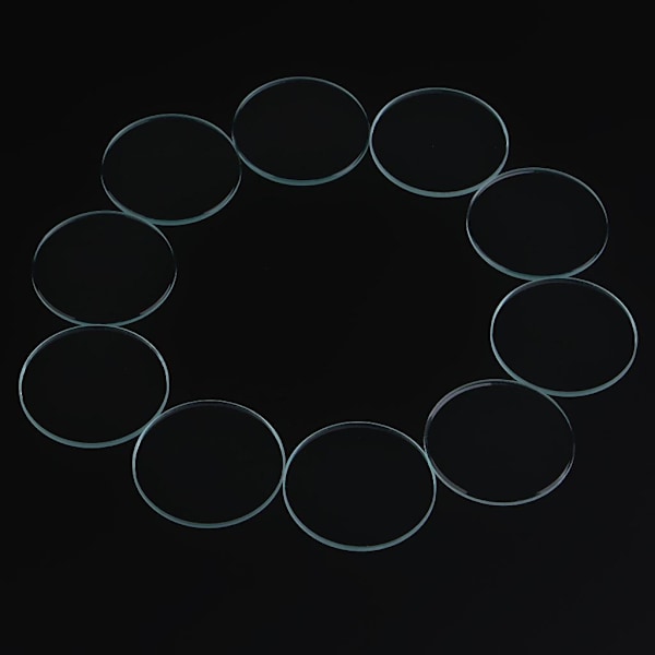 1/2/3/5 10 st 1 mm tjock platt watch Byt ut del Clear 27.5 1Set