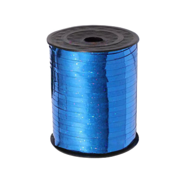 1/2/3/5 Golden Curled Ribbon Plast Robust och hållbar för blue 1Set