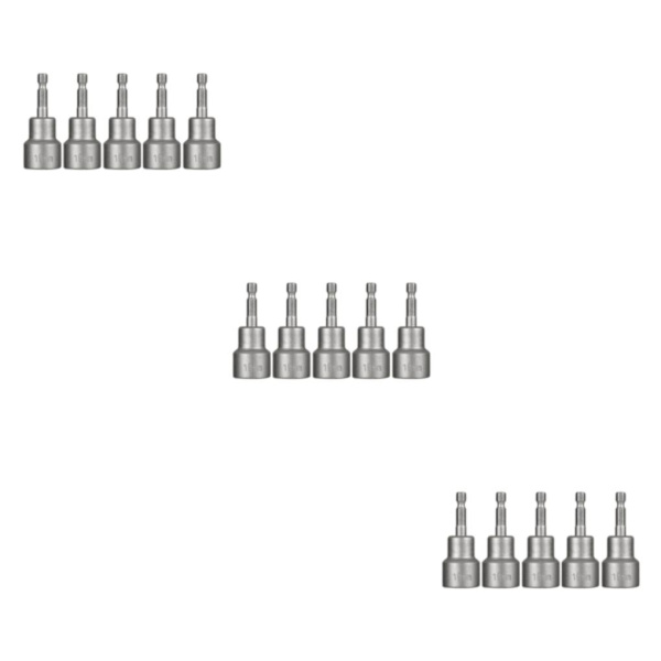 1/2/3/5 5 delar mutterdragare skaft pneumatisk skruvmejsel 19x65mm 3PCS