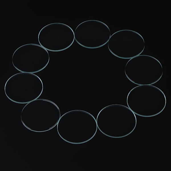 1/2/3/5 10 st 1 mm tjock platt watch Byt ut del Clear 18.5 1Set