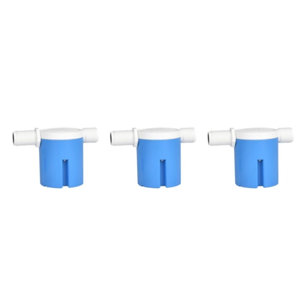1/2/3 1/2 tum sidoinloppsvatten flytventil Automatisk vatten 3PCS