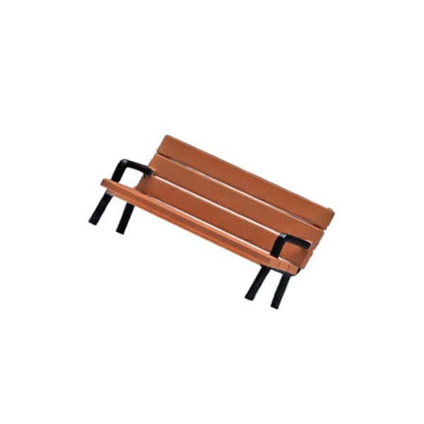 1/2/3/5 Handmålad 1/64 bänk Människor Modell Filmrekvisita Only Bench 1Set