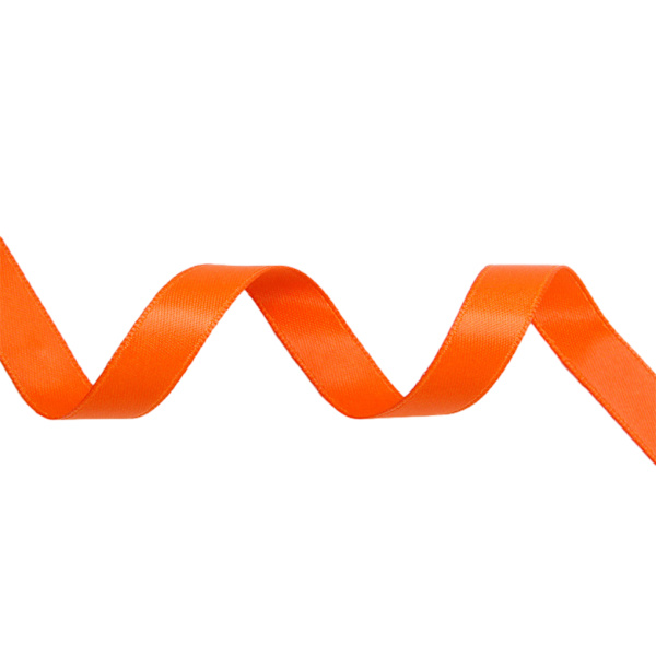 1/2/3/5 Fashionabla satinband för sömnad och hantverk - lätt att orange 750 6mm 1 Pc