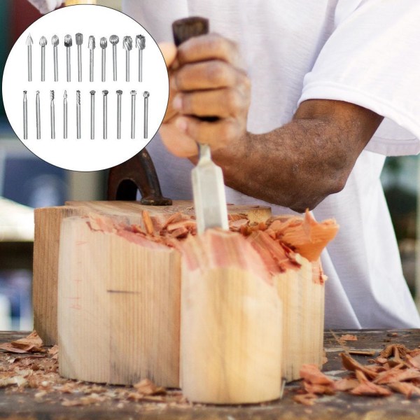 1/3/5 20 stycken Universal Routing Router Bits Borrbits för 1 Pc