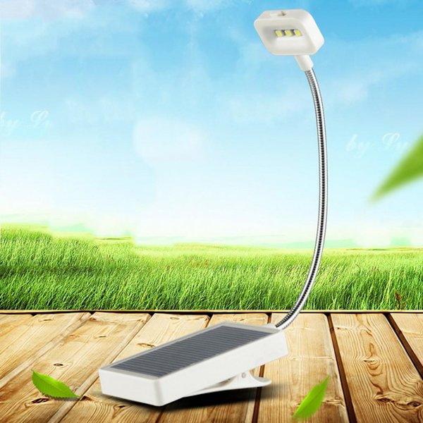 1/2/5 Bärbar Solar LED-bordslampa Justerbar bordslampa 1Set