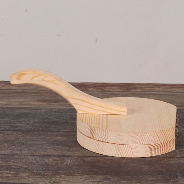 1/2 För Degpressverktyg Gadget Bakning Pizza Bakverk Wood circular 1Set