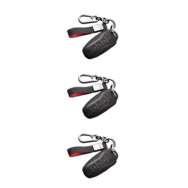 1/2/3 Remote Key Case Cover Fob Herr dam bil PU för Byd Song Type A 3Set