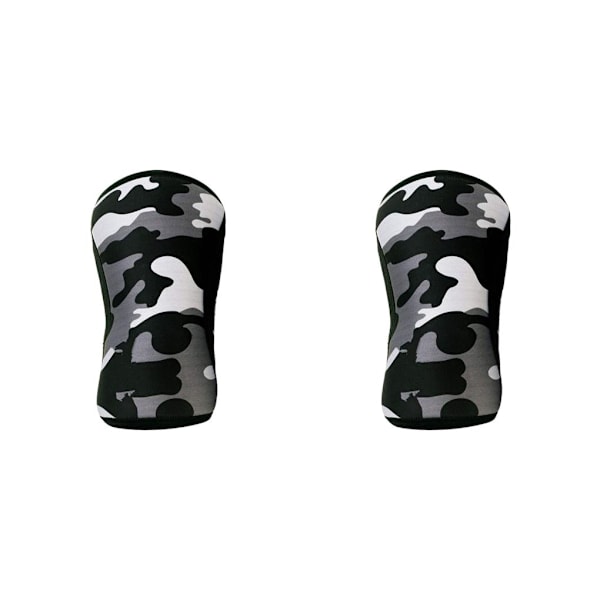 1/2/3 knästödshylsa för styrkelyft knäböj för män och Black XXL 2PCS