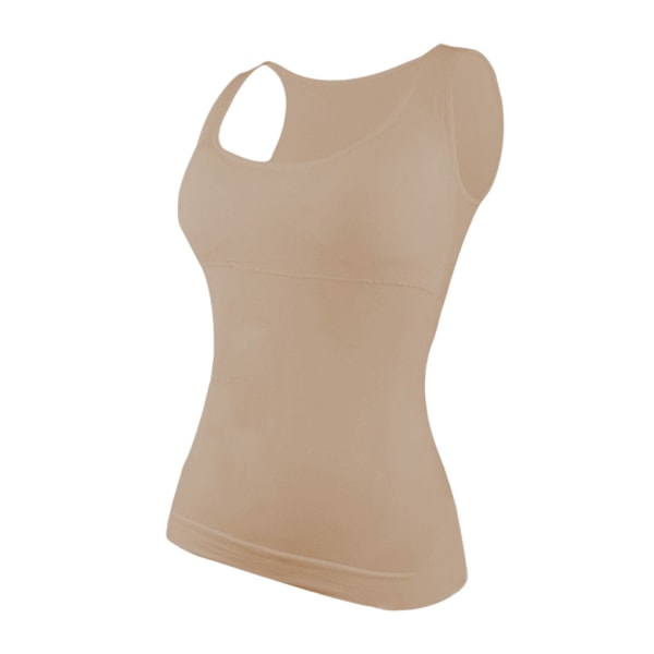 1/2/3 Damväst Fitness Bröststöd Toppar Andas Skin Color XL 1 Pc