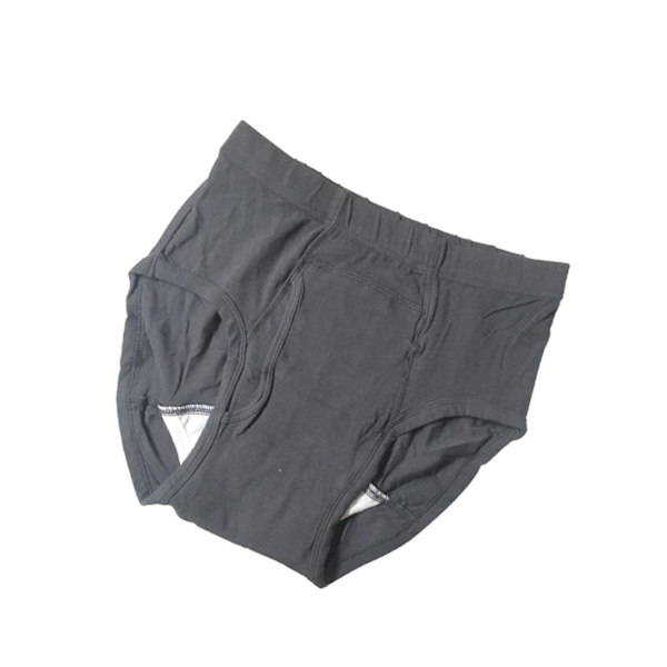 1/2/3/5 Herrblöja Tvättbar Bekväm Vattentät Återanvändbar Gray XL 1Set