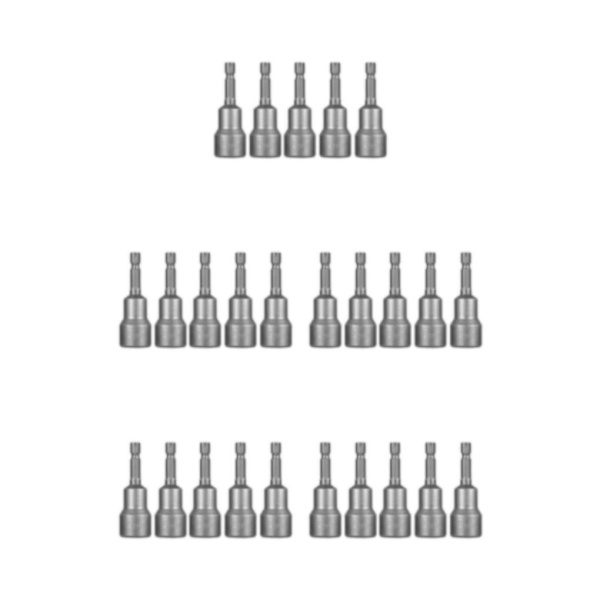 1/2/3/5 5 delar mutterdragare skaft pneumatisk skruvmejsel 15x65mm 5PCS