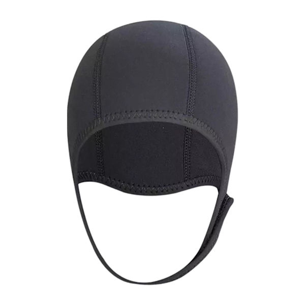 1/2/3/5 Neopren Dykhatt Skyddsöra för forsränning black 3mm 1Set