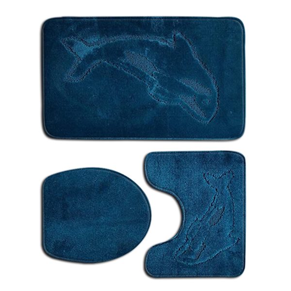 1/2 3pack/lot Halkfri Chenille Badmatta Lätt att installera PJ210611-B008 1Set