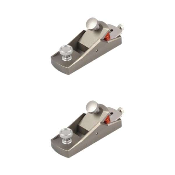 1/2 Bärbar handhyvel Justerbar trähyvel för gör-det-själv 2PCS