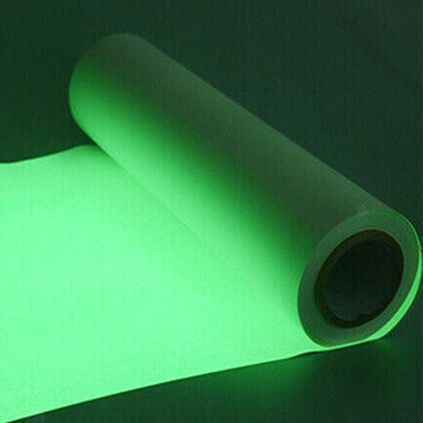 1/2/3 självlysande värmeöverföringsglöd i mörkt järn på HTV DIY Crafts Green 1Set