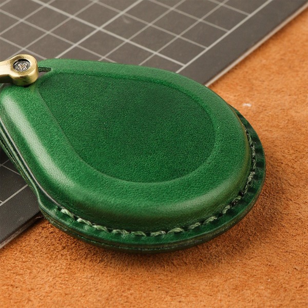 1/2/3/5 cover PU-läder Söt passform för motorcykelpojkvän Green 1Set