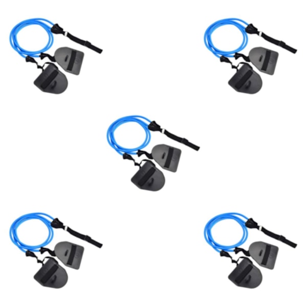 1/2/3/5 Motståndsband för simning För Armtränare för För Blue 40lb 5PCS